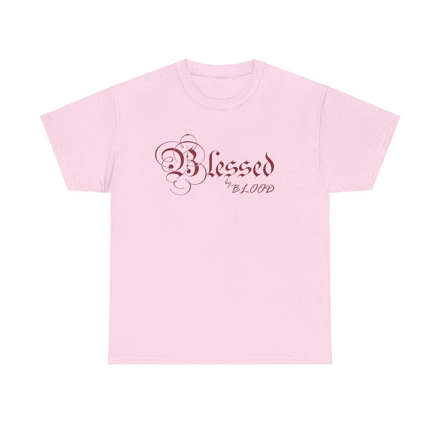 Blessed by blood, comfortable T-Shirt (pink)