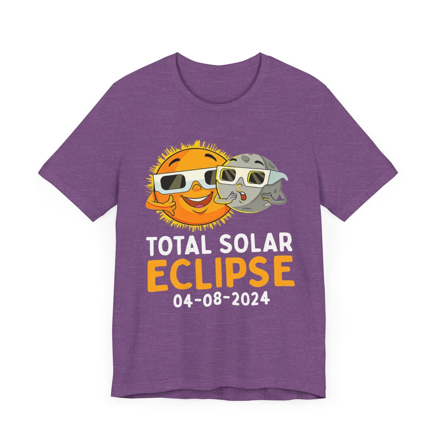 Total Eclipse 04.08.2024, w/city, date, time spring, summer shirt & fun graghic