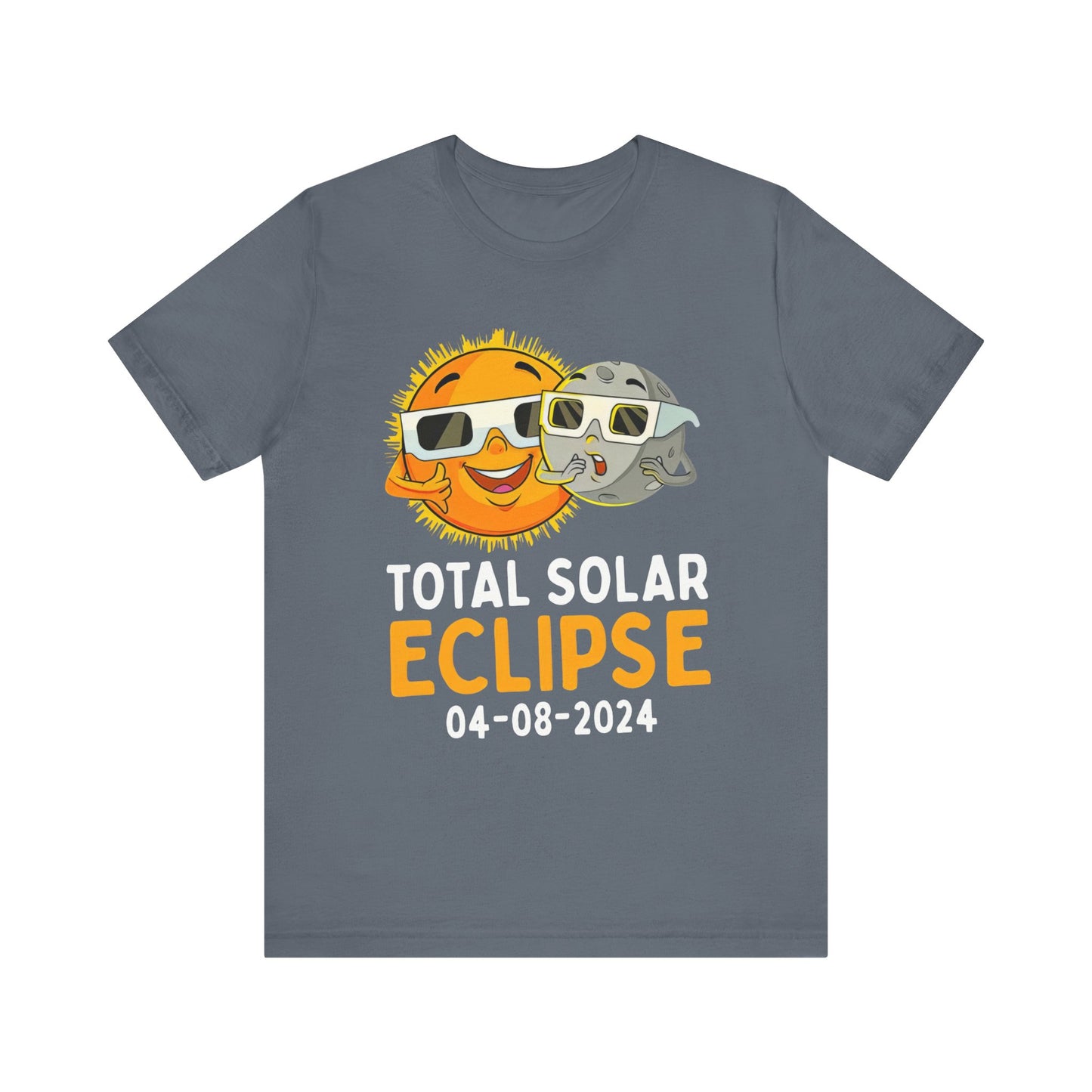 Total Eclipse 04.08.2024, w/city, date, time spring, summer shirt & fun graghic