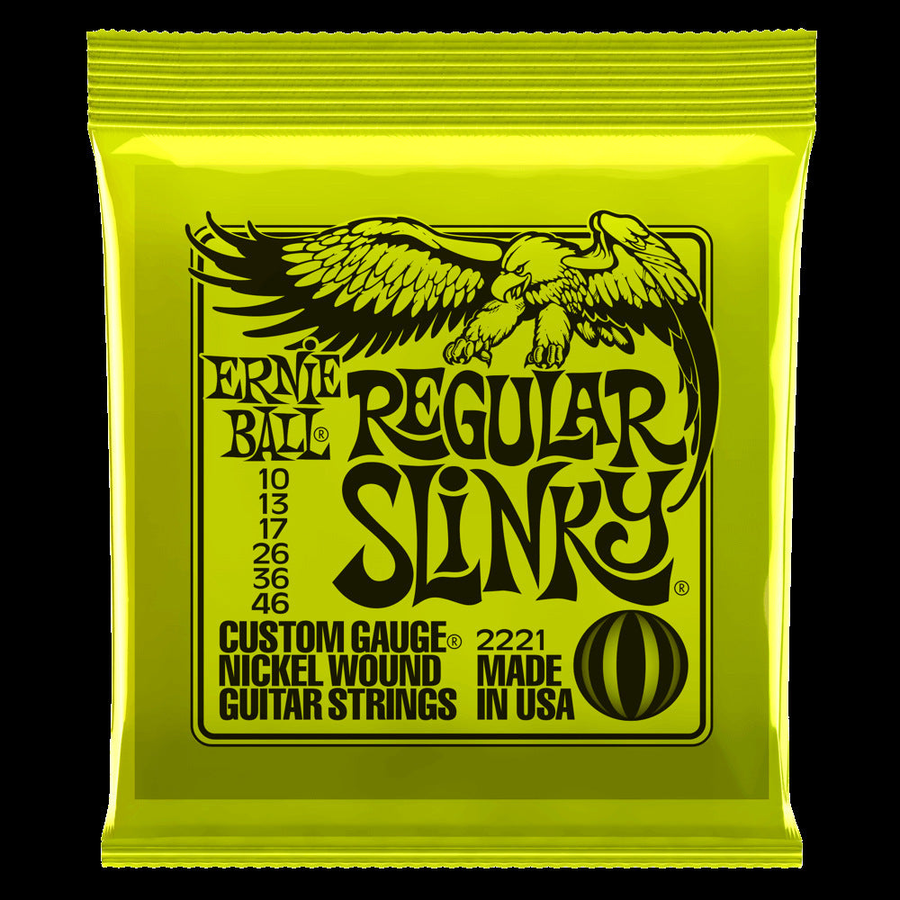 New Electric Guitar Strings Ernie Ball Slinky Brand Big Selection