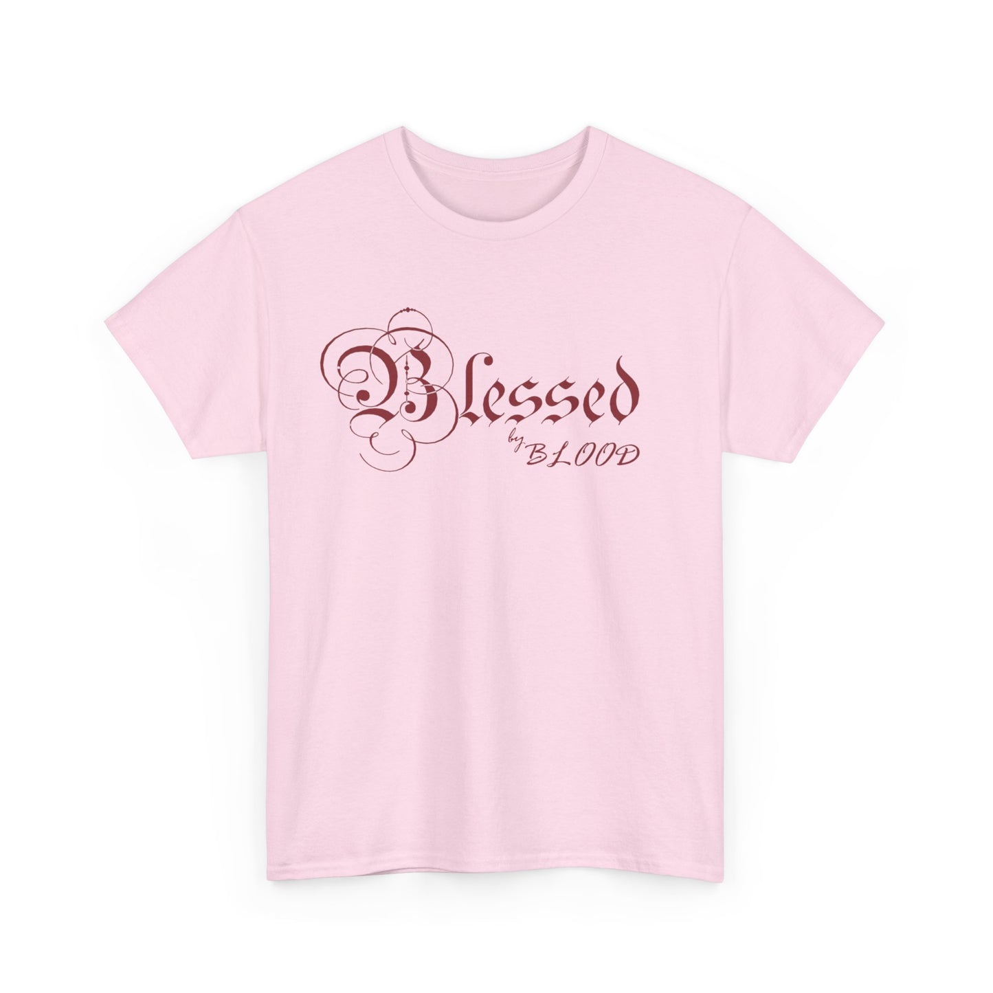 Blessed by blood, comfortable T-Shirt (pink)