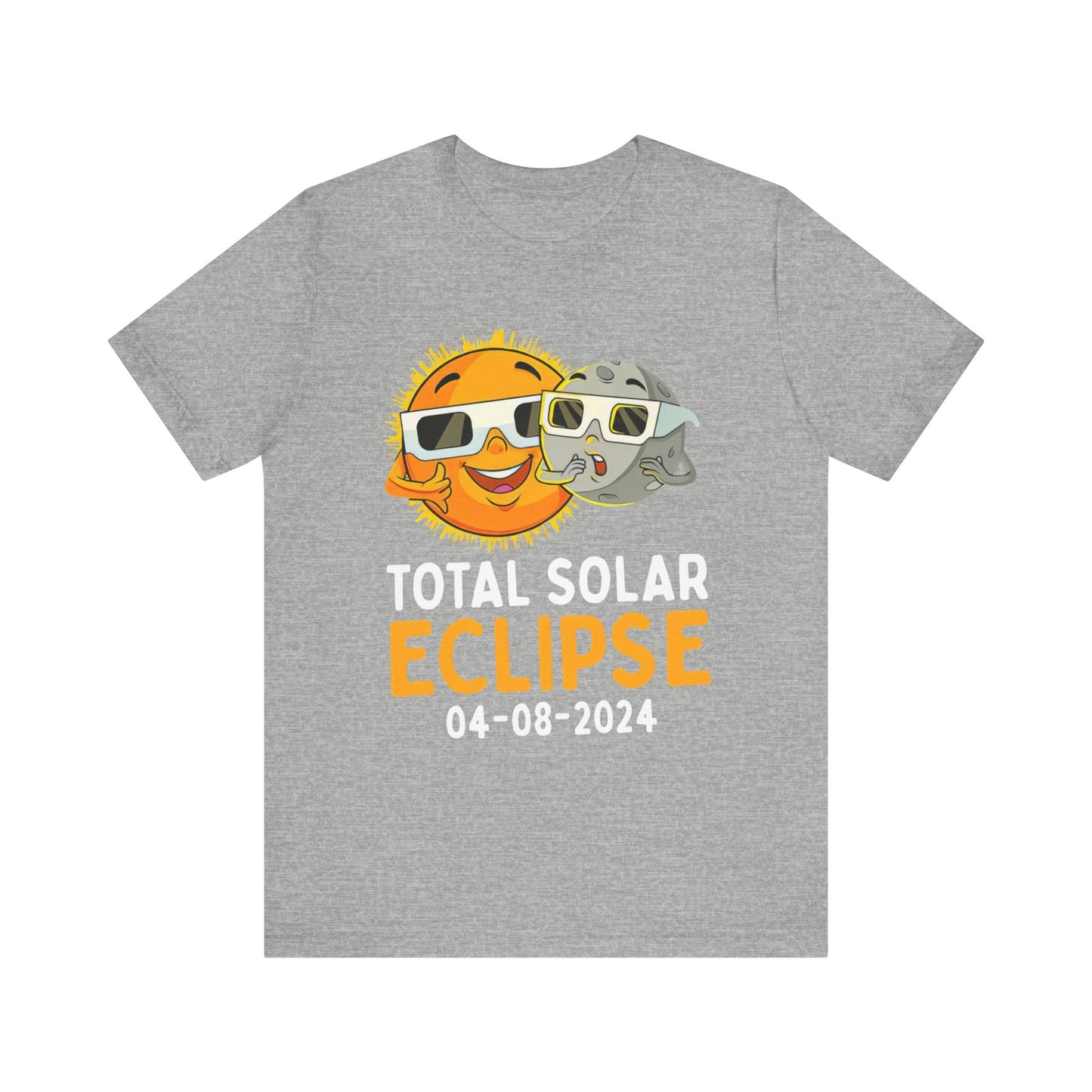 Total Eclipse 04.08.2024, w/city, date, time spring, summer shirt & fun graghic