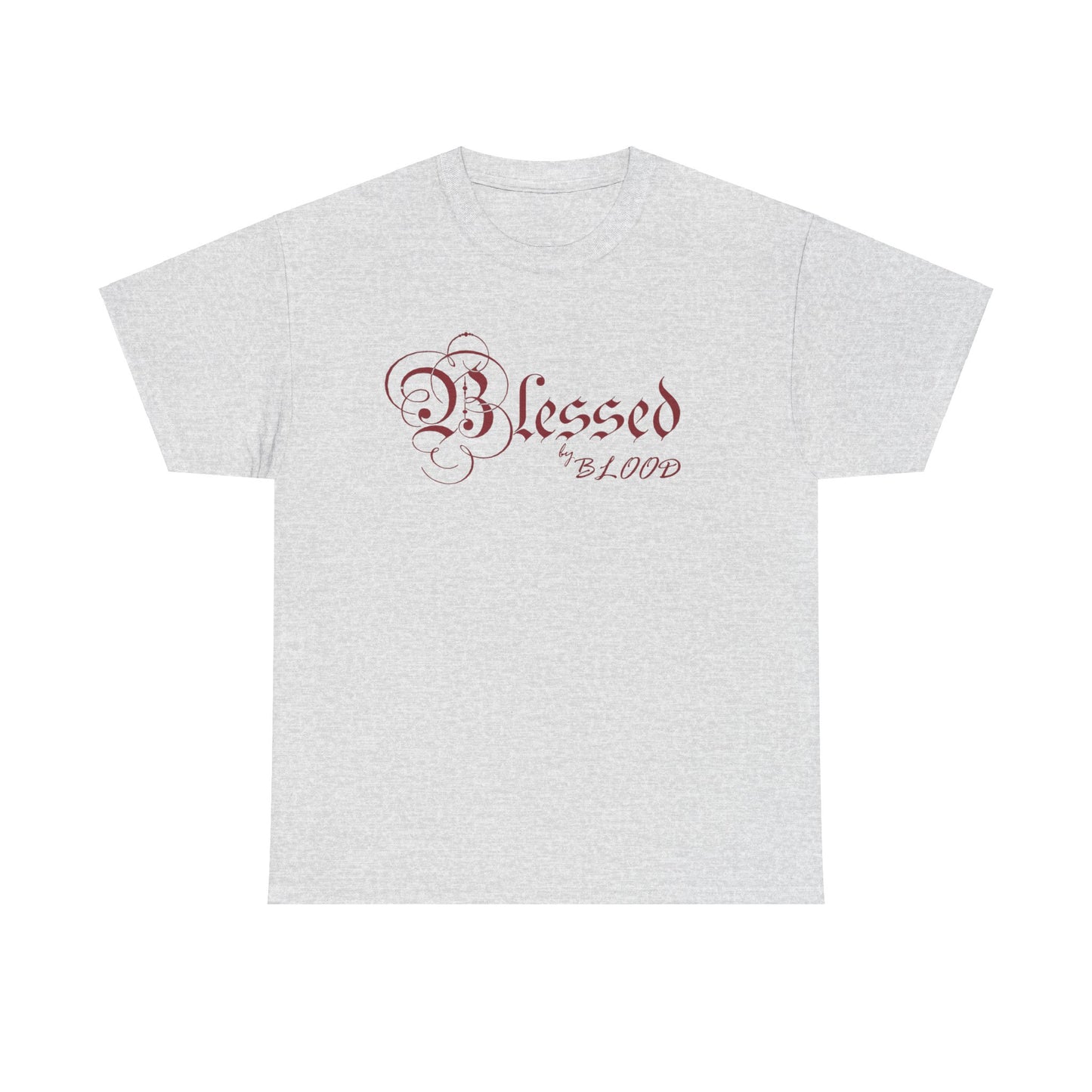 Blessed by blood, comfortable T-Shirt (light gray)