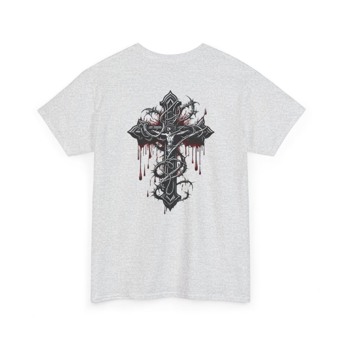 Blessed by blood, comfortable T-Shirt (light gray)