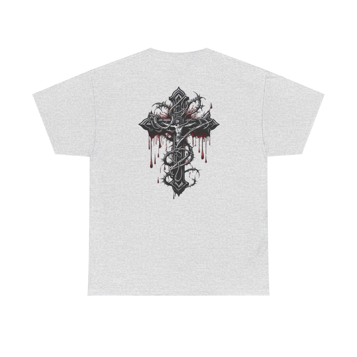 Blessed by blood, comfortable T-Shirt (light gray)